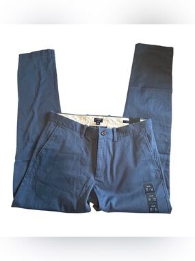 J. Crew Men's Dark Navy Slim Chinos